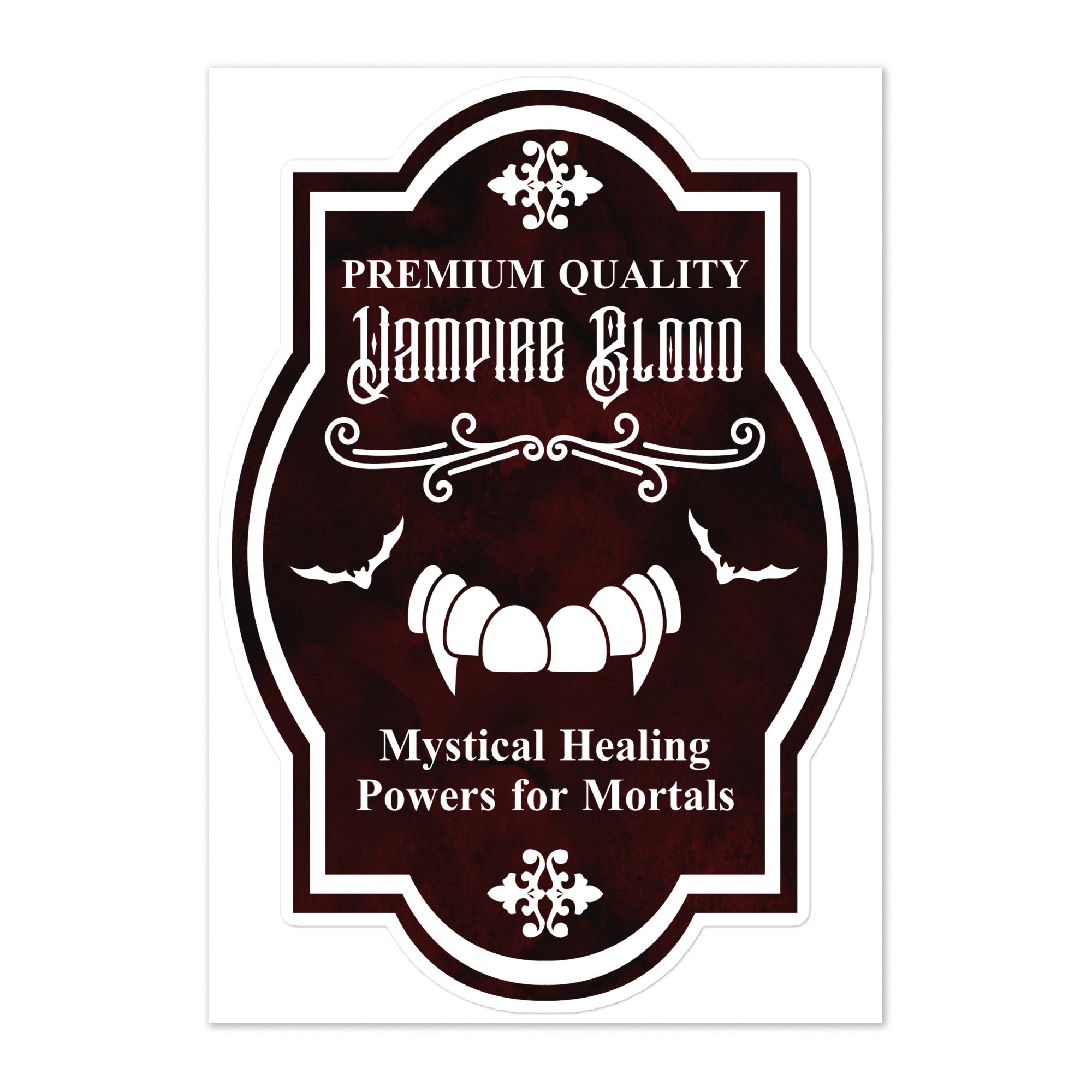 Vampire Blood Sticker sheet