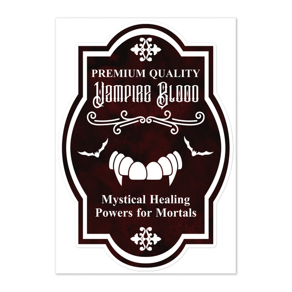 Vampire Blood Sticker sheet