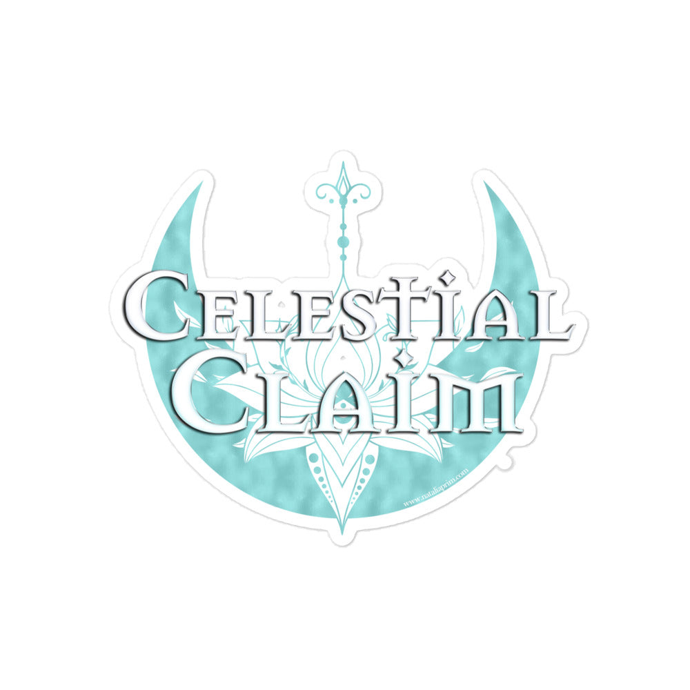 Celestial Claim Logo Sticker