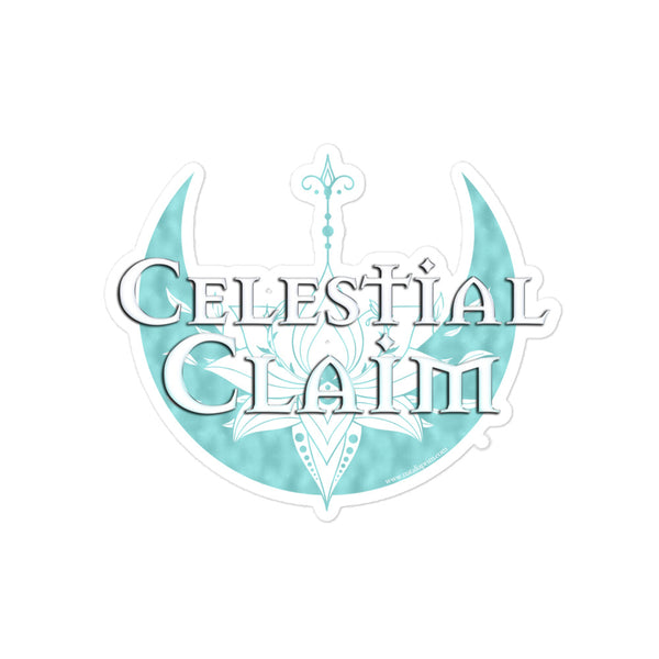 Celestial Claim Logo Sticker