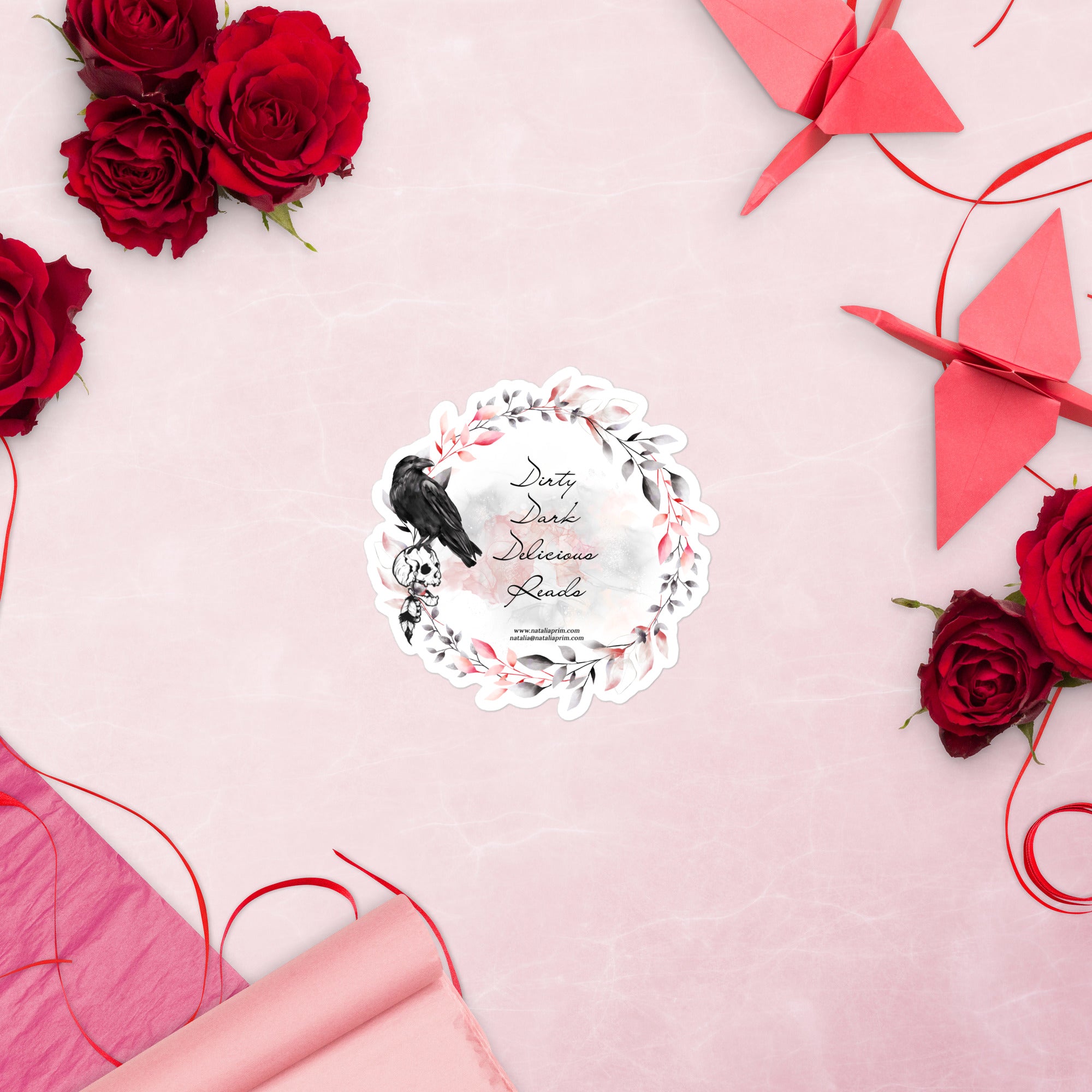 Dirty, Dark Reads Sticker