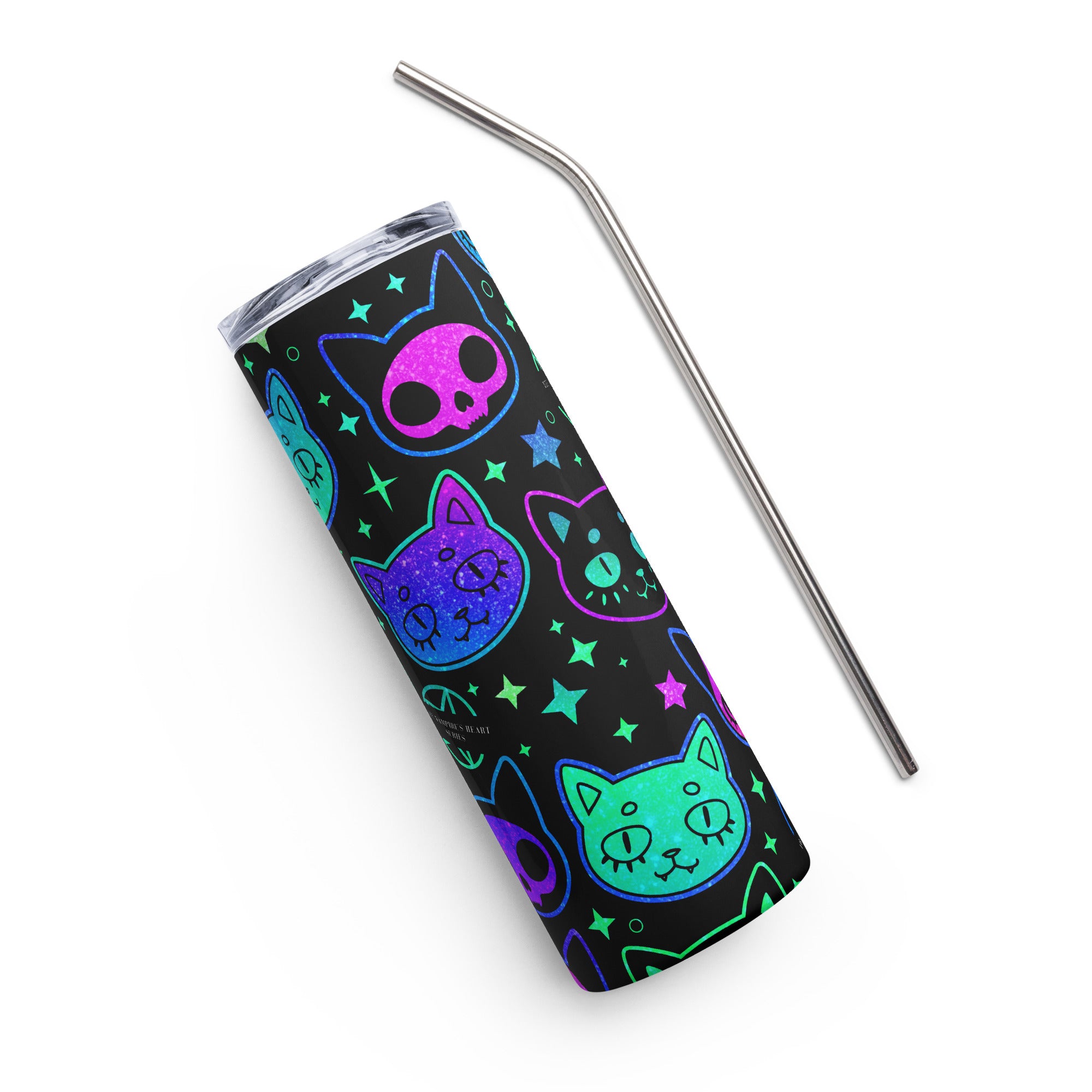 CeeBee the normal cat Stainless steel tumbler